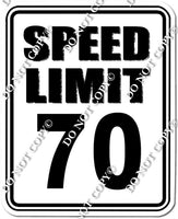 Speed Limit Statement w/ Variants