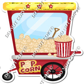 Circus - Popcorn Cart Stand